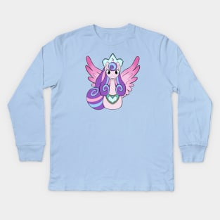 Grownup Flurry Heart Kids Long Sleeve T-Shirt